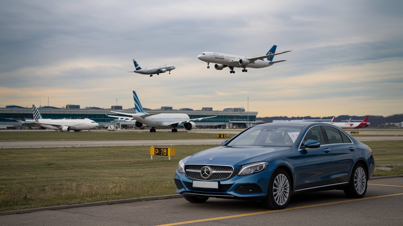 stansted airport drop off postcode