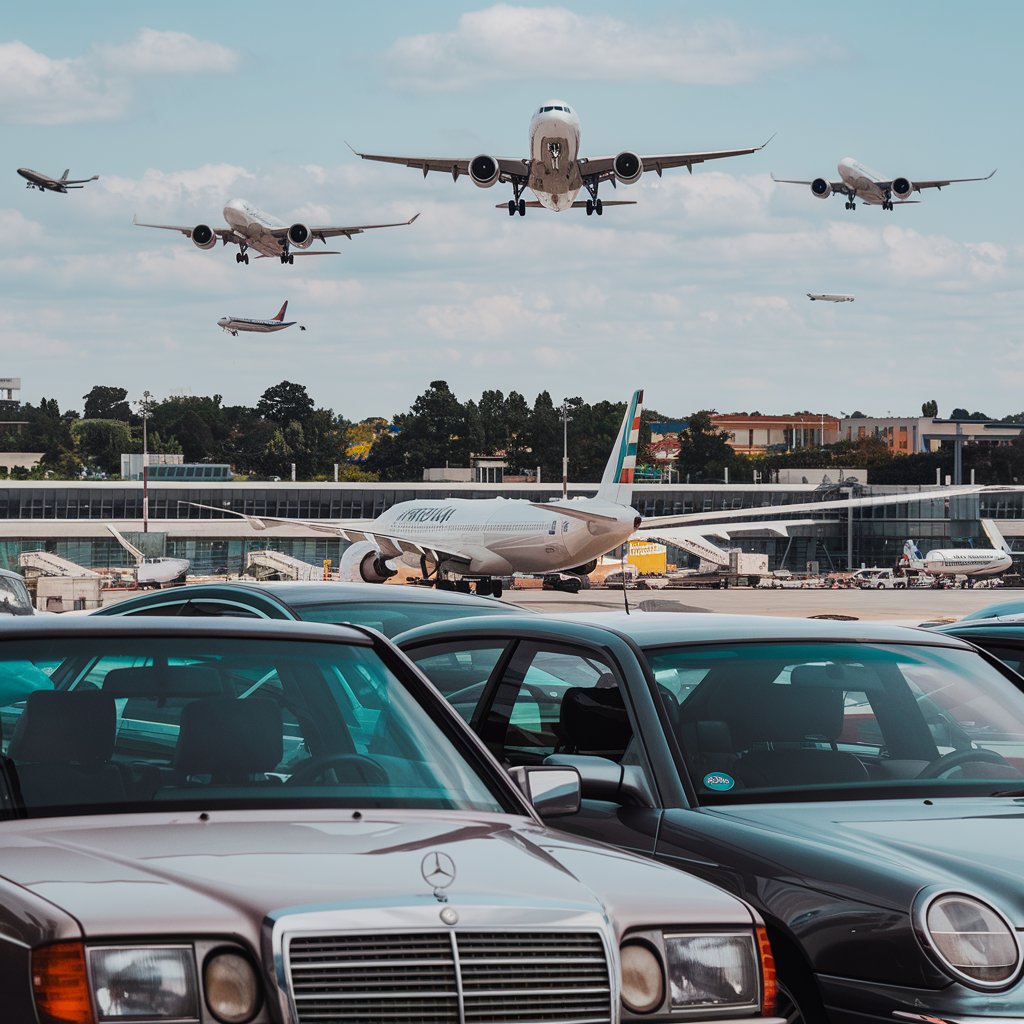 luton airport pick up point